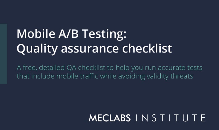 mobile QA checklist