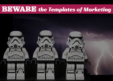 Beware the Templates of Marketing: Examples of 3 marketers that eschewed the common approach to testimonials, booking meetings, and logos