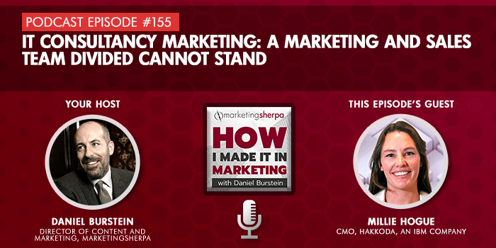 IT Consultancy Marketing: A marketing and sales team divided cannot stand (podcast episode #155)
